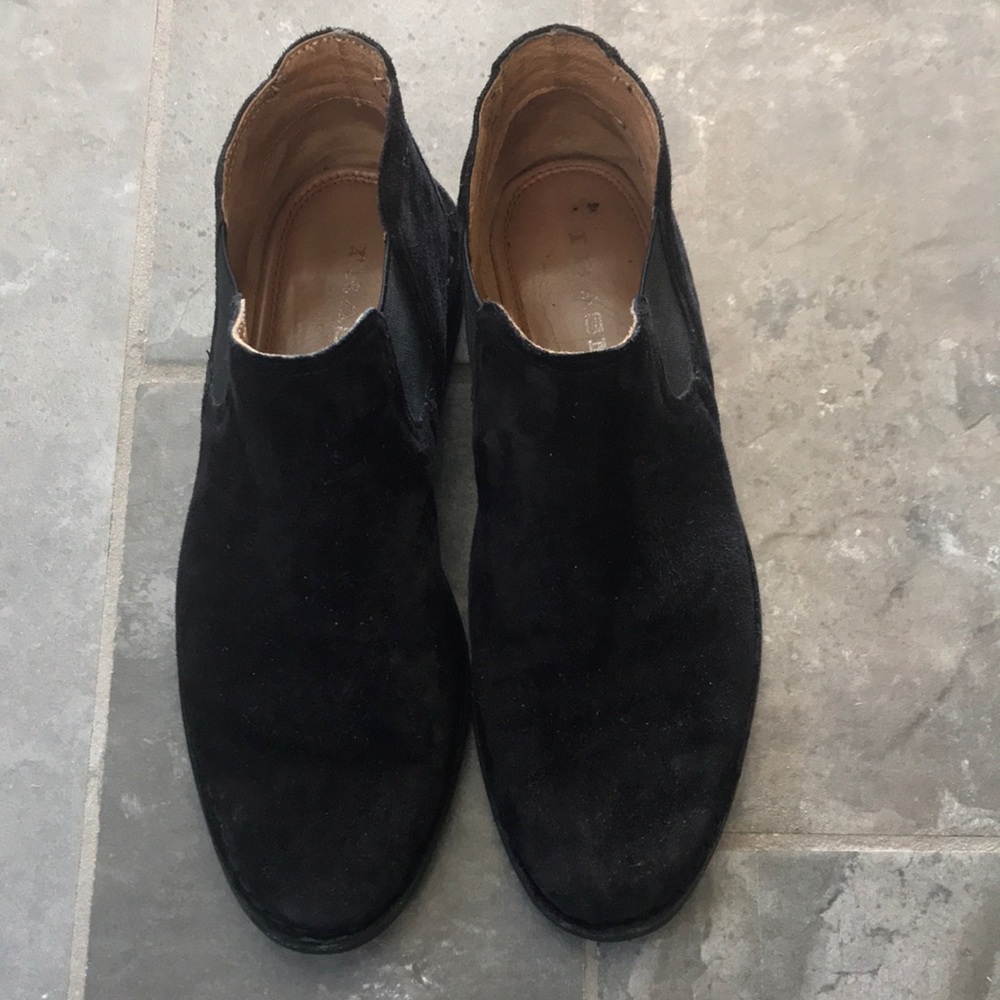 WOMENS TRASK ITALIAN SUEDE CHELSEA BOOT SIZE 7